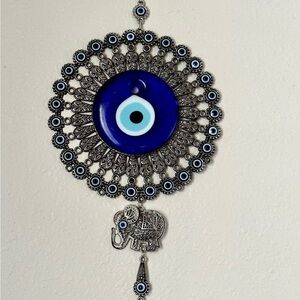 Turkish and Greek Evil Eye Home Decor Modern Metal Decorative Wall Hanging